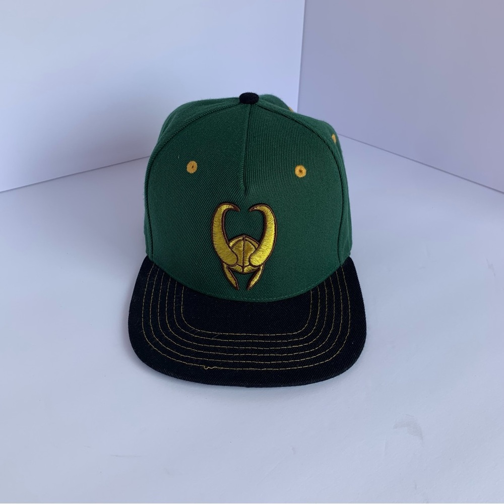 Green and Black Cap with Gold Logo